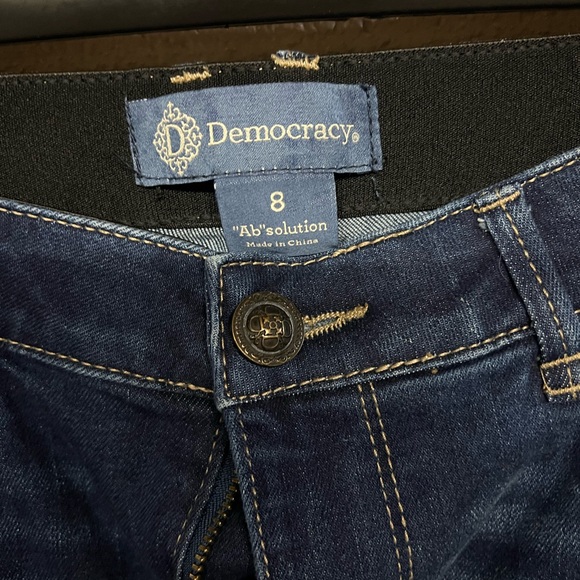 Democracy Ab”solution” High Rise Straight Leg Jeans - Picture 2 of 3
